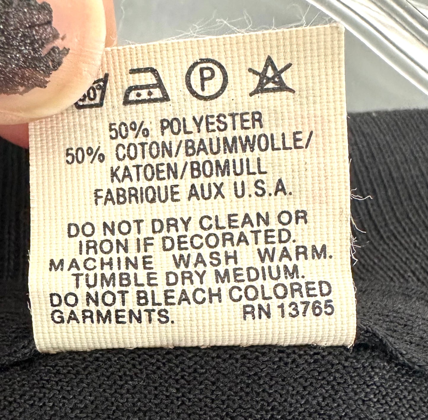 deadstock 1980s vintage harley rendezvous t-shirt / single stitch
