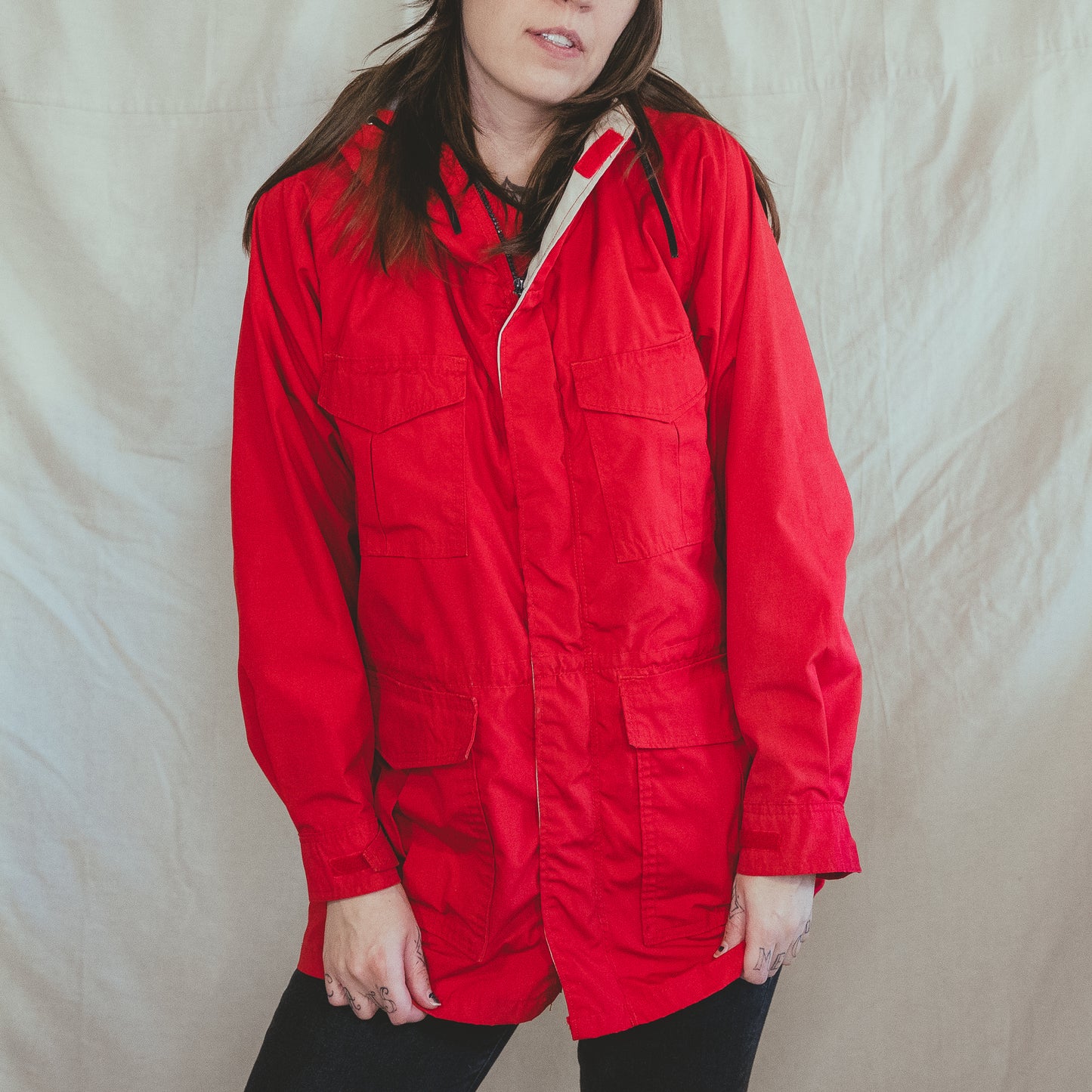 vintage 1970s frostline kit hooded jacket