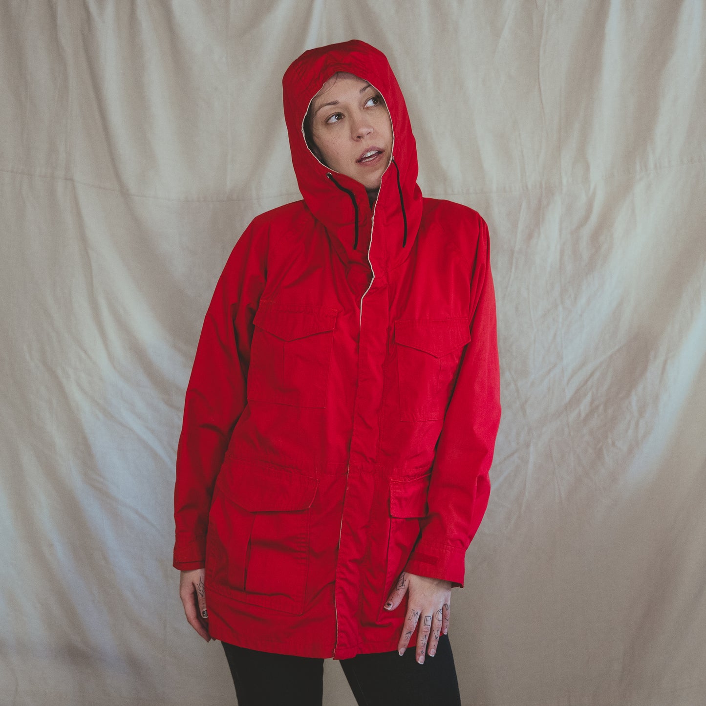 vintage 1970s frostline kit hooded jacket