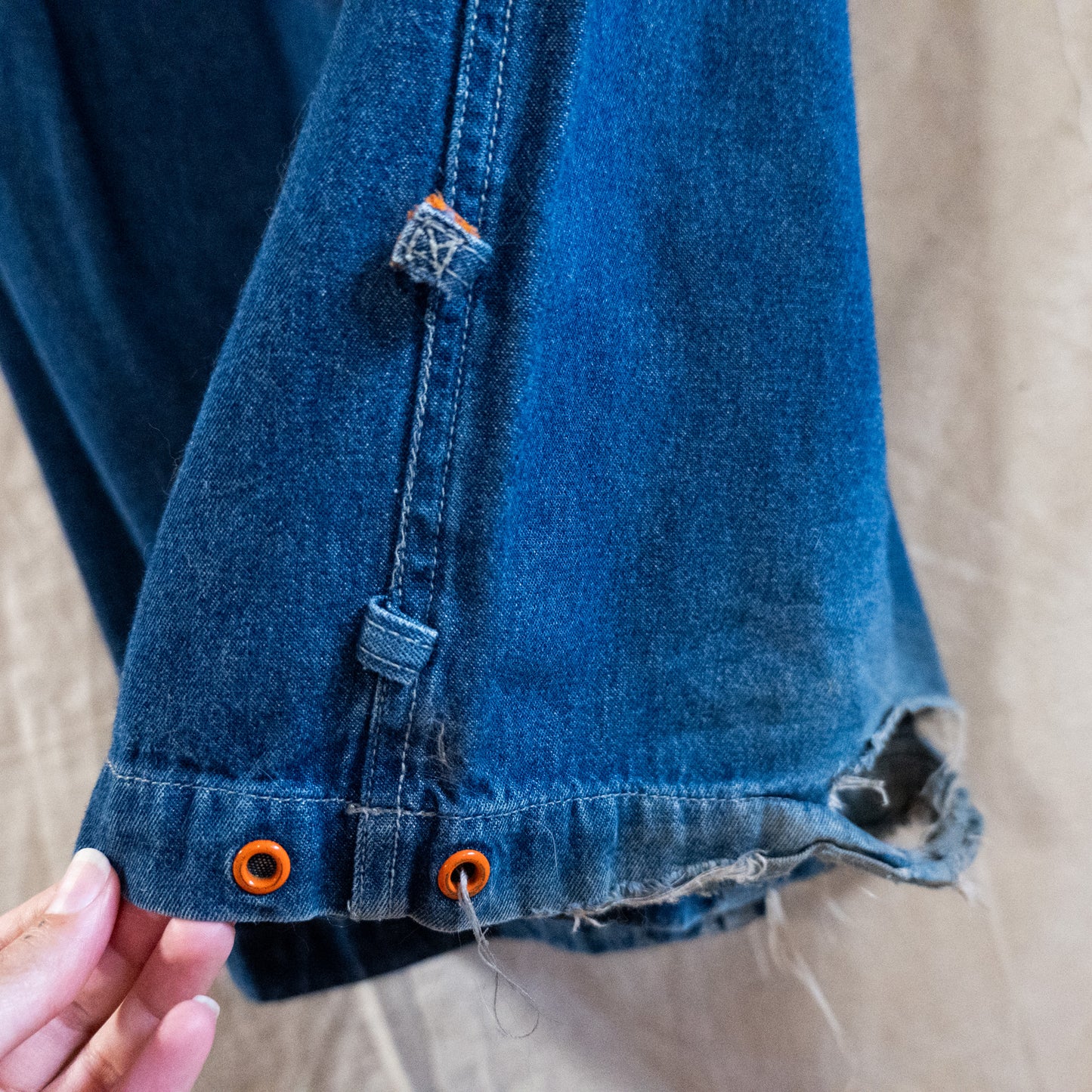 vintage 90s KIK GIRL baggy cargo jeans / 30x34