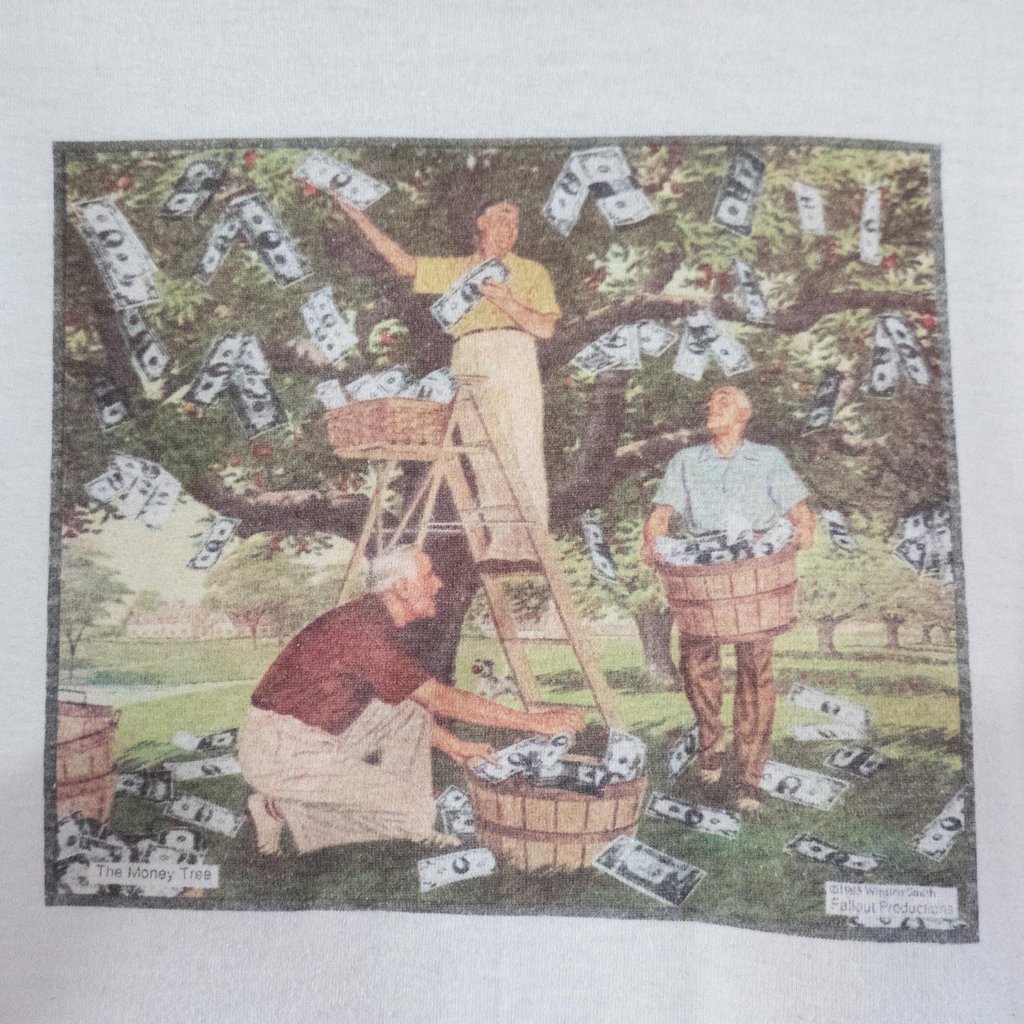 1983 winston smith money tree vintage t-shirt / single stitch