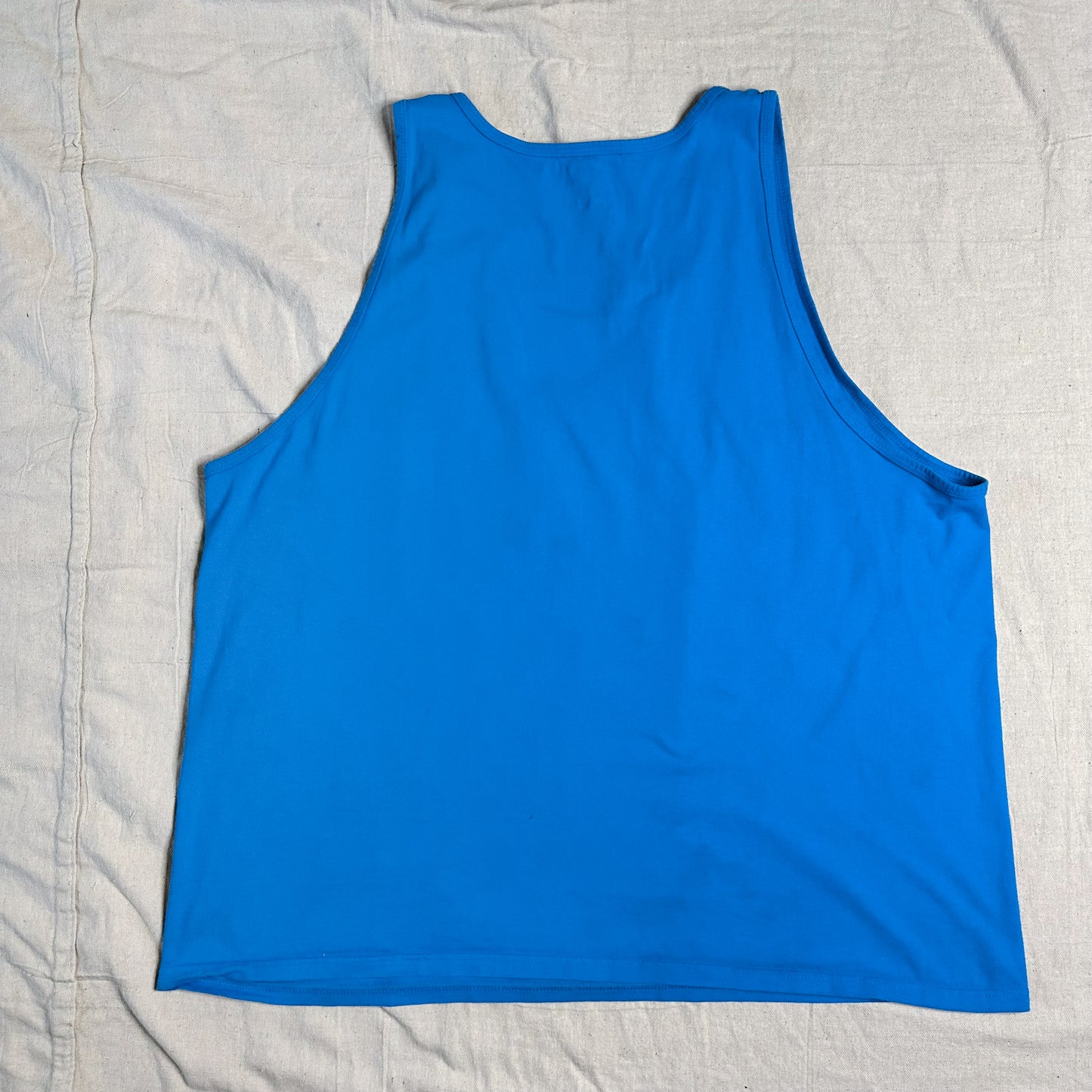 VAN DADDY iridescent turquoise tank