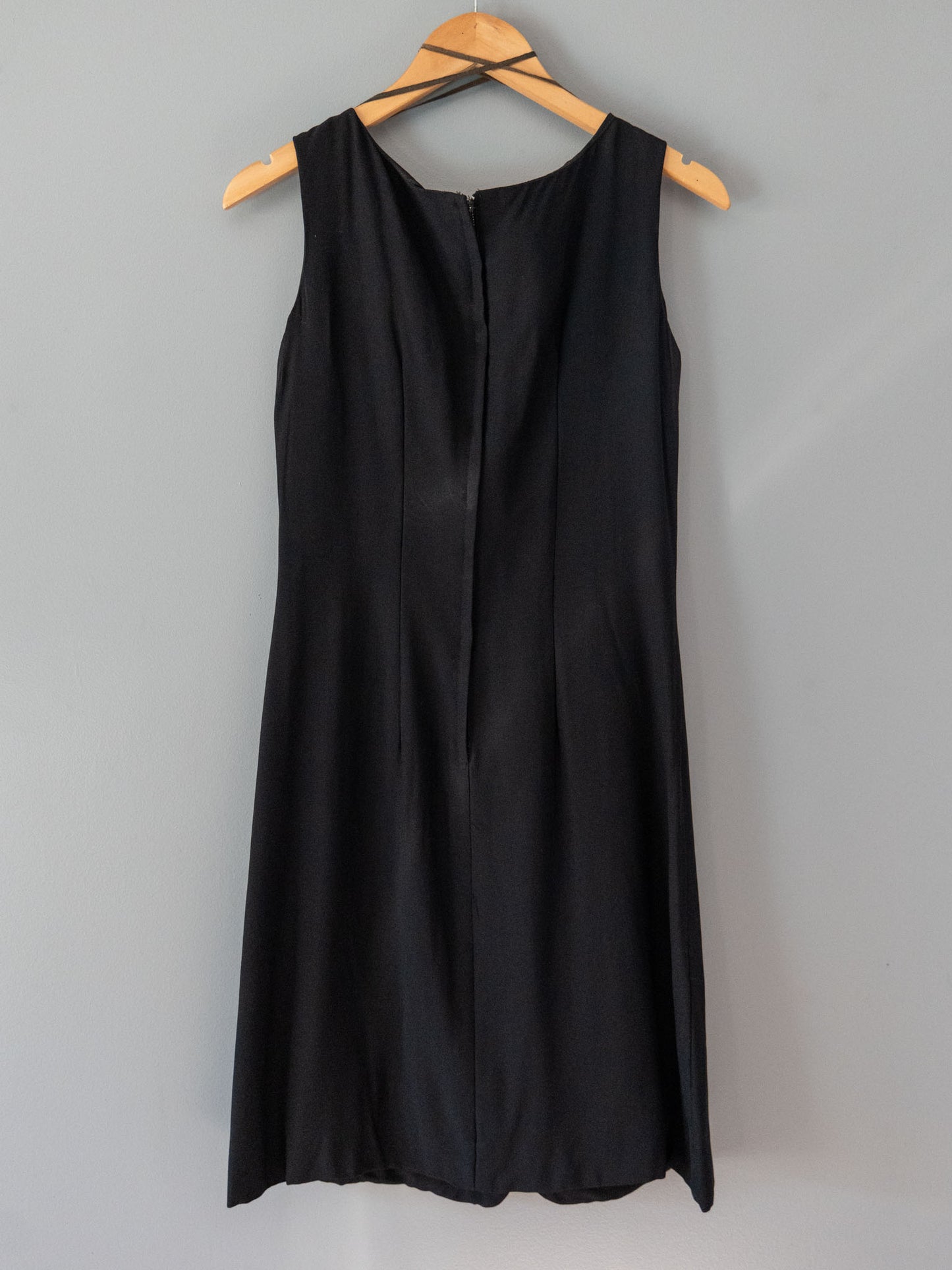 vintage 60s black + white sequin dress