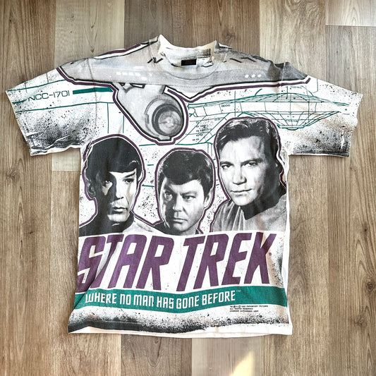 1992 star trek vintage t-shirt / paramount pictures