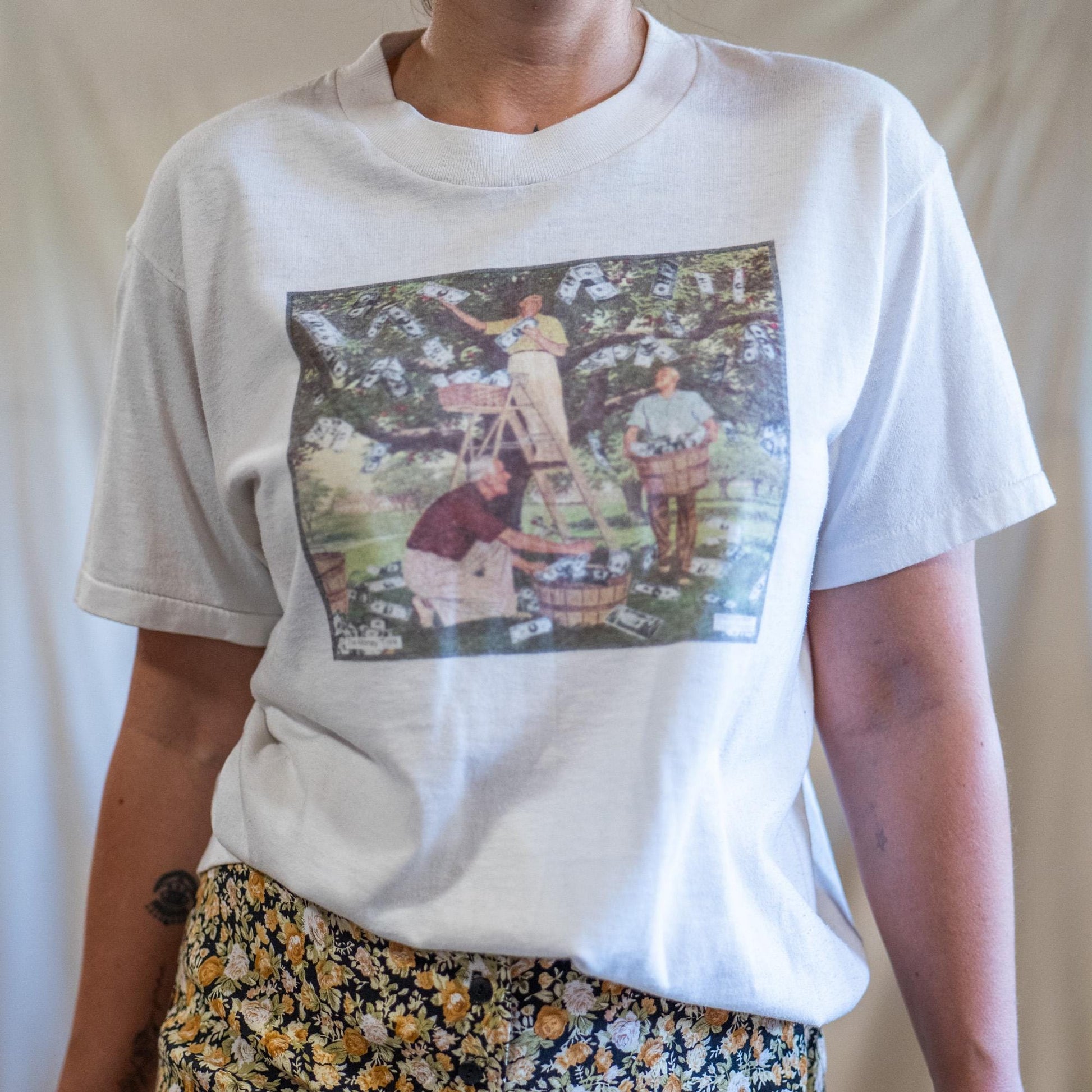 money tree shirt 1983 winston smith money tree vintage t-shirt / single stitch – LuAnne Vintage