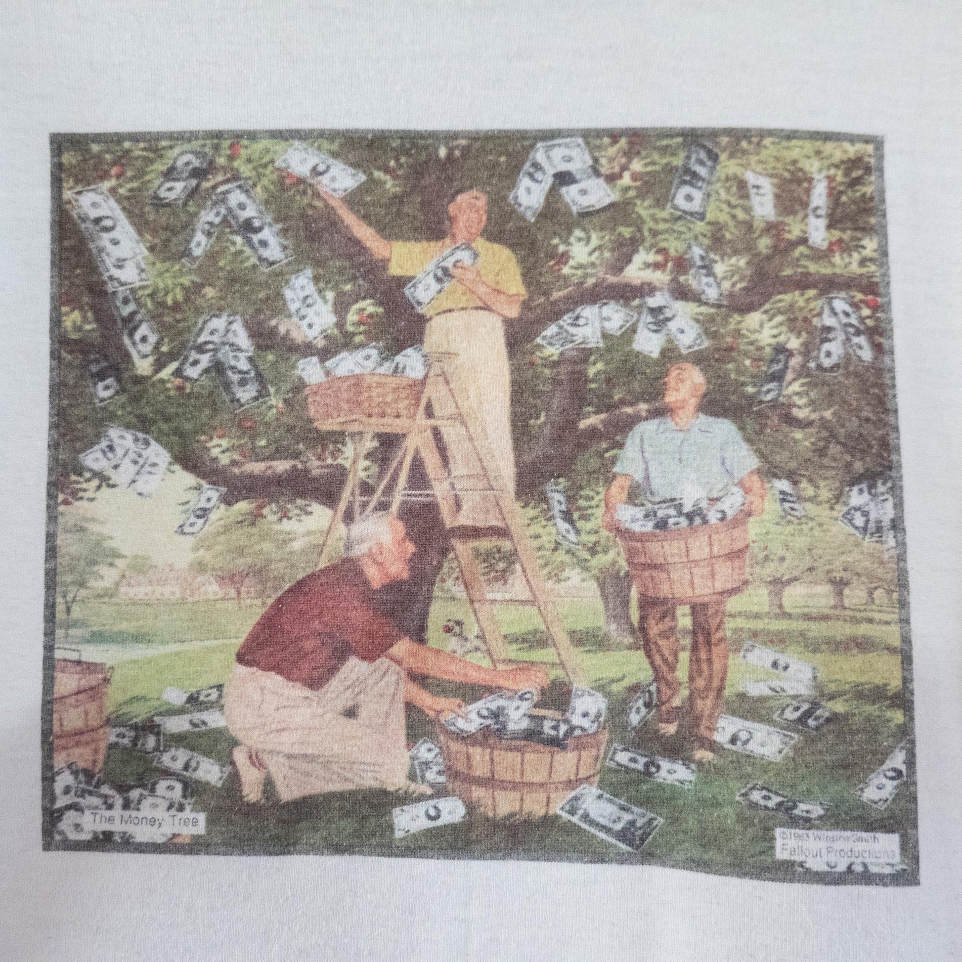 the money tree 1992 1983 winston smith money tree vintage t-shirt / single stitch – LuAnne Vintage