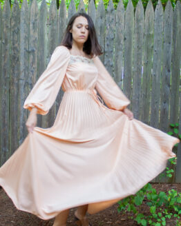 80s-peach-bridesmaid-dress-7