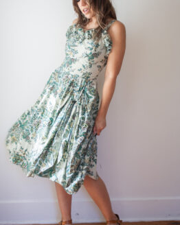 60s paisley dress 2